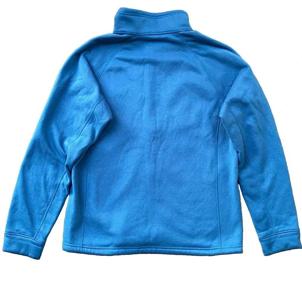 The North Face Canyonland Full Zip Jacket Men Size M Blue Pockets Outdoor Trail